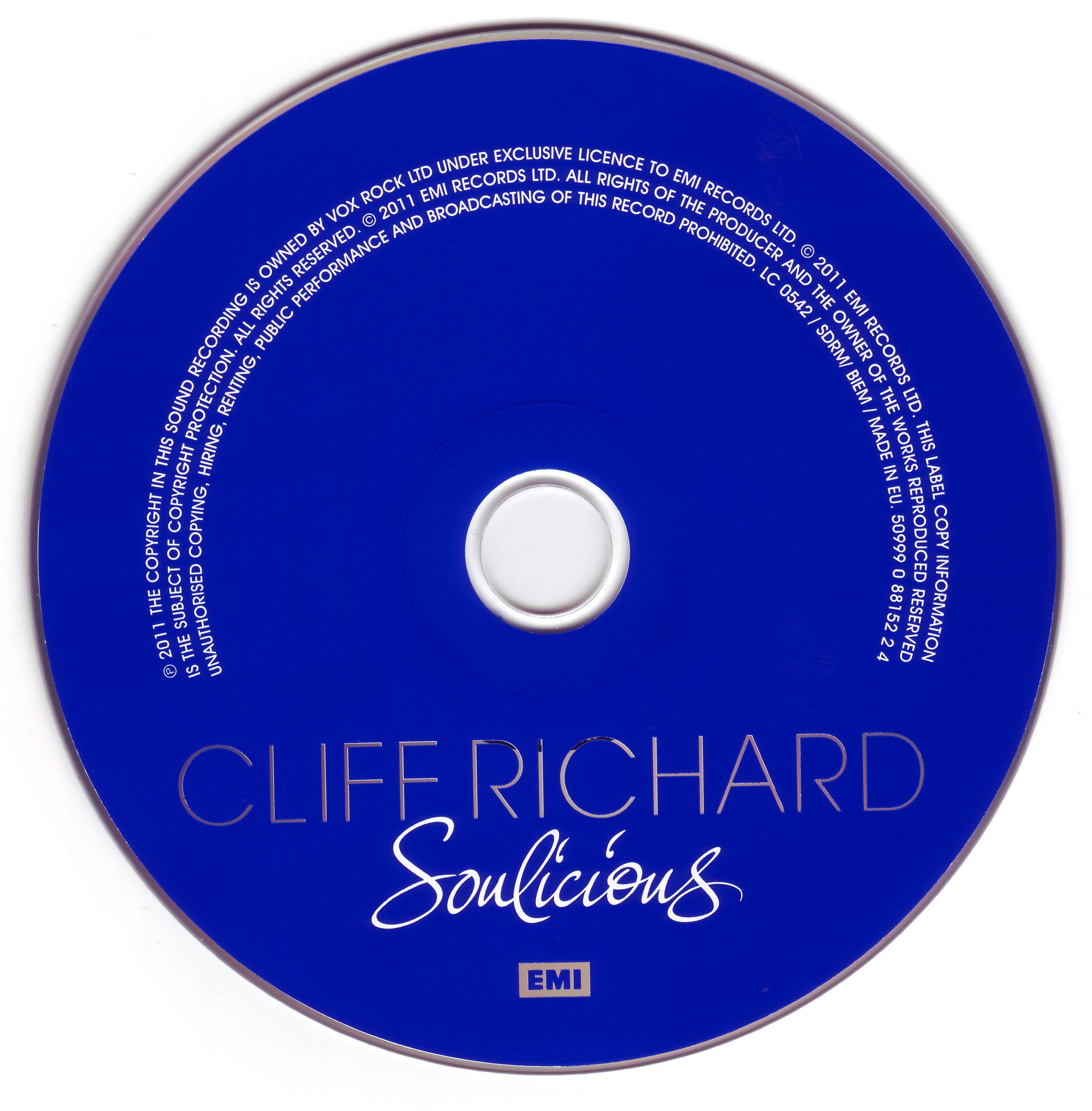 Cliff Richard Soulicious : CD